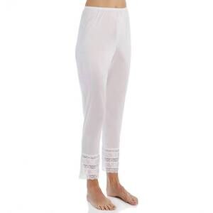 NEW SHADOWLINE LINGERIE adjustable length liner pant in white